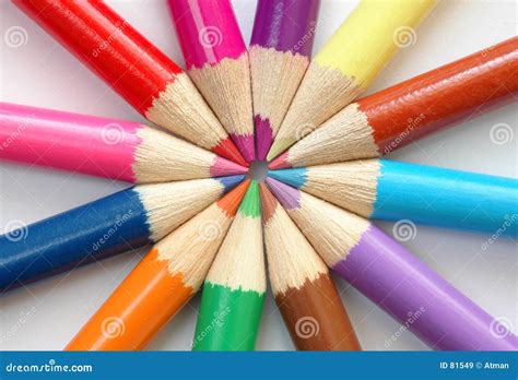 Colored Pencils Royalty Free Stock Photo Cartoondealer