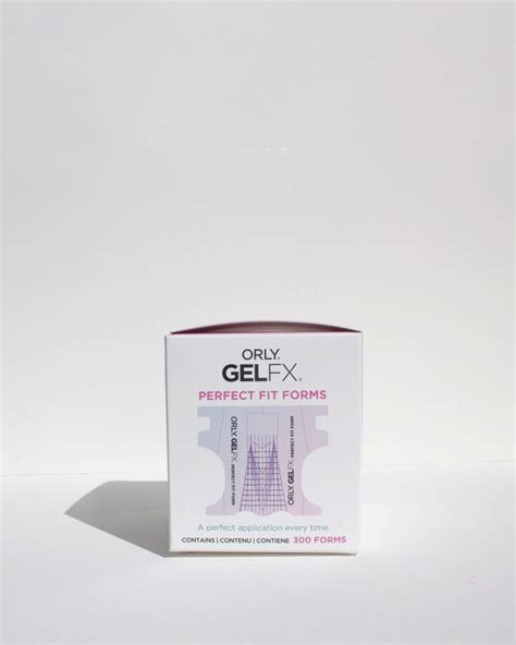 Orly Gel FX Fit Nail Form Tarramuotit 300 Kpl Suomen Hoitolatukku