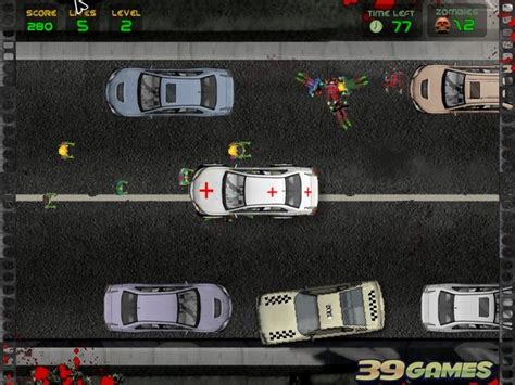 Zombie Drive - Funny Car Games