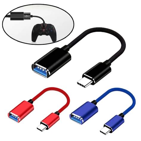 C Ble Convertisseur Adaptateur Otg Usb C Type C M Le Vers Usb