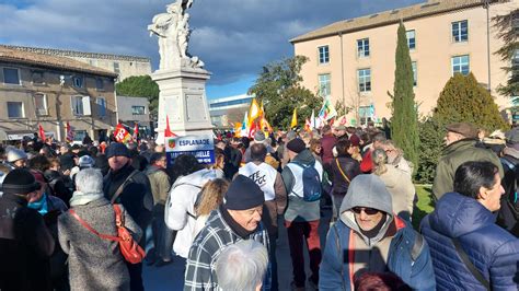 Direct Suivez En Temps Réel La Manifestation Contre La Réforme Des Retraites à Bagnols Sur Cèze