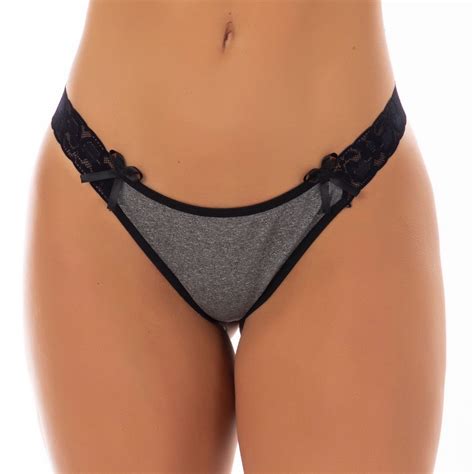 Calcinha Fio Dental Lingerie Sexy Calcinha Fio Renda Lateral