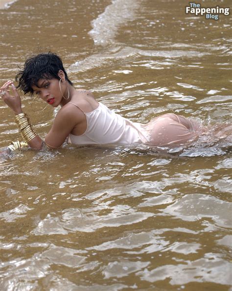 Rihanna Nude Sexy Vogue Brazil 64 New Outtake Photos The