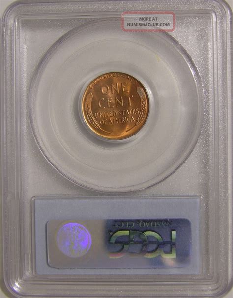 1944 S Lincoln Wheat Pcgs Ms 66 Red Af 797