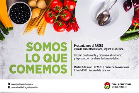 Llega a Gualeguaychú el PASSS Plan de alimentación sana segura y