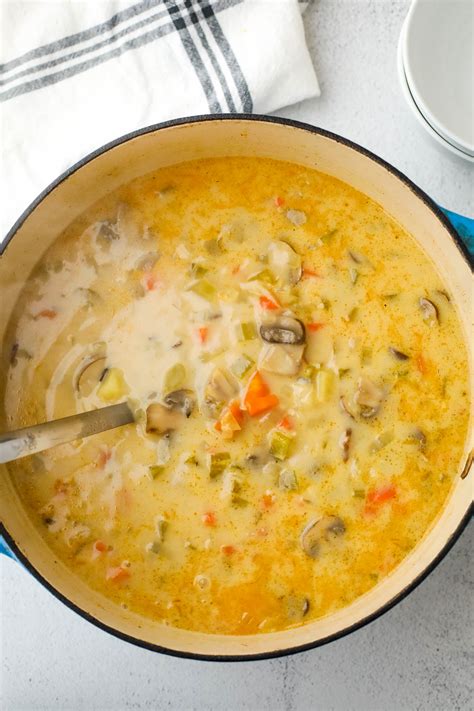 Vegan Wild Rice Soup - I Heart Vegetables