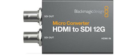 Blackmagic Design Convcmic Hs G Wpsu Micro Converter Hdmi To Sdi G