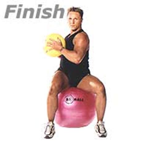 Seated Oblique Twist with Medicine Ball