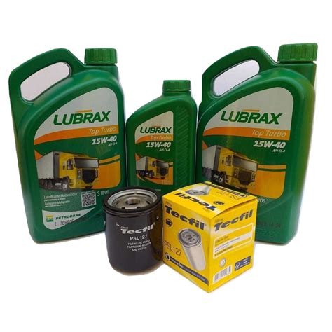 Kit Troca De Óleo Hilux 3 0 Diesel Lubrax Top Turbo 15w40 e Filtro