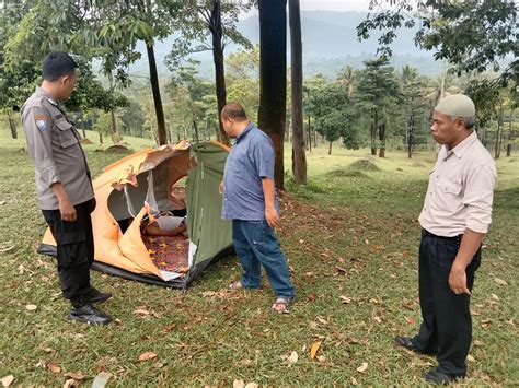 Pengunjung Tempat Wisata Waruwangi Di Serang Yang Sewa Tenda Dikabarkan