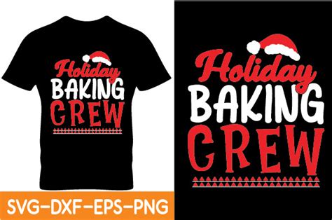 Holiday Baking Crew Svg Graphic By Svg Shop Creative Fabrica