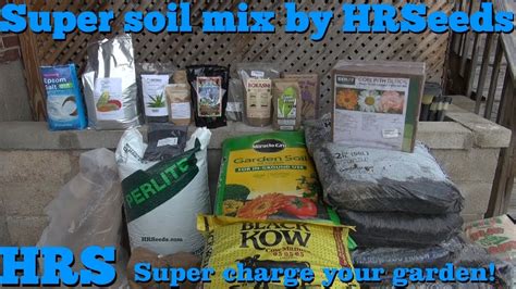 How To Make A Super Soil Mix Full Length In Depth Video Hrseeds