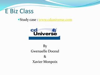 Cduniverse Case Study | PPT