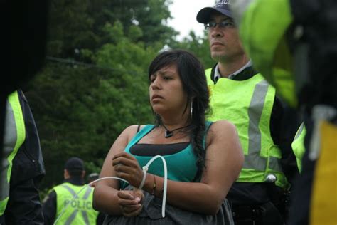 12 More Opposed To Shale Gas Arrested As Rcmp Turn Violent On National