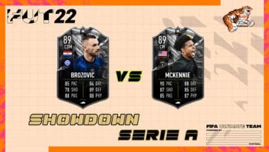 Fifa Sbc Brozovic Vs Mckennie Showdown Serie A Annunciate Due