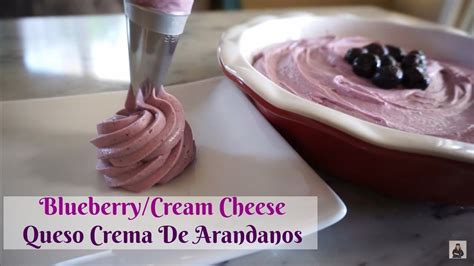 Queso Crema De Arándanos Para Rellenar Pasteles Blueberry Cream Cheese