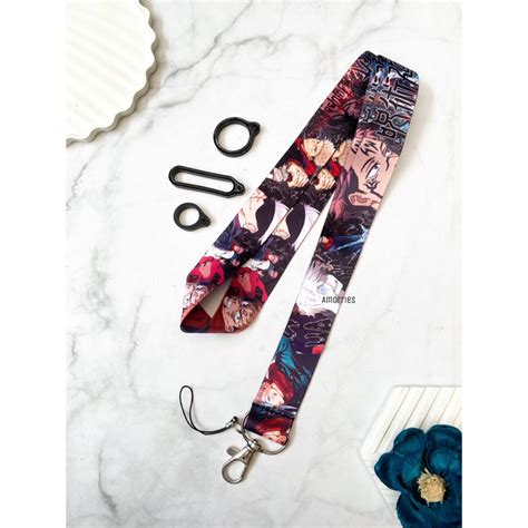 Jual Lanyard Jujutsu Kaisen Gantungan Lanyard Anime Jujutsu Kaisen