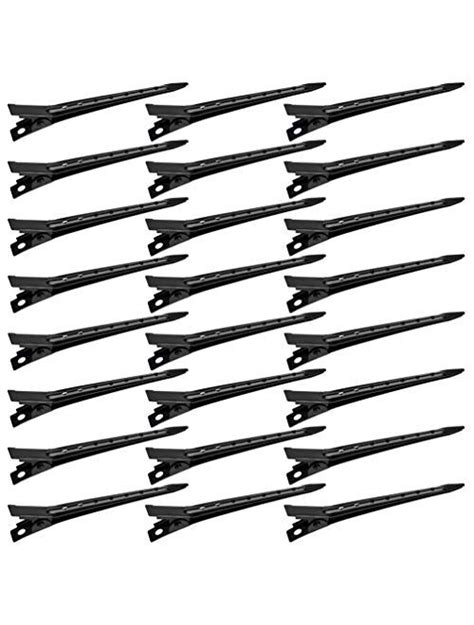 Buy 24 Packs Duck Bill Clips Bantoye Rustproof Metal Alligator Curl Clips With Holes For Hair