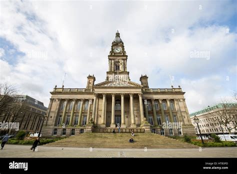 Bolton Town Hall . Bolton Town Centre, Bolton , England , UK Stock ...