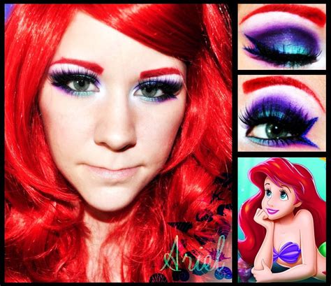 Ariel Inspired Makeup Mermaid Makeup Halloween Mermaid Makeup Little Mermaid Makeup