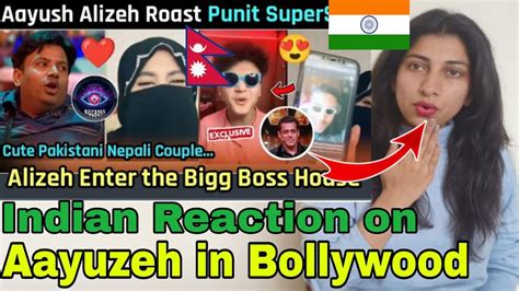 INDIAN Reaction On Nepal Aayoush Alizeh In Bollywood Aayoush Mimicry