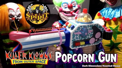 New Killer Klowns Popcorn Gun From Spirit Halloween Unboxing