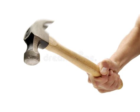 Hammer Hand Hammering Tool stock photo. Image of nailing - 3609968