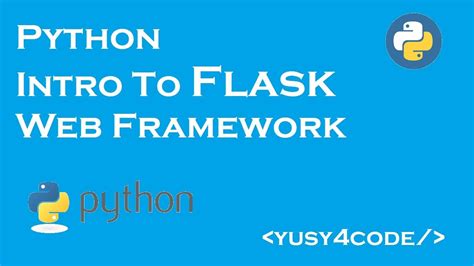 Python Flask Tutorial Part 1 Yusy4code Youtube