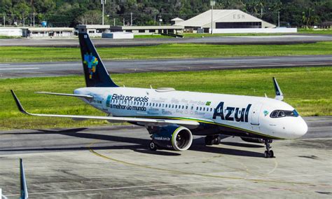 PR YRB Airbus A320 NEO Pintura Especial Da Azul BLOG DO SPOTTER