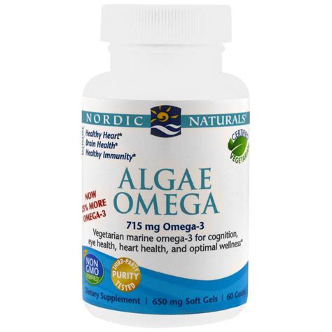 Nordic Naturals Algae Omega Mg Soft Gels Iherb