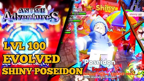 Secret Unit Shiny Poseidon Full Evolved Bagus Kah YouTube