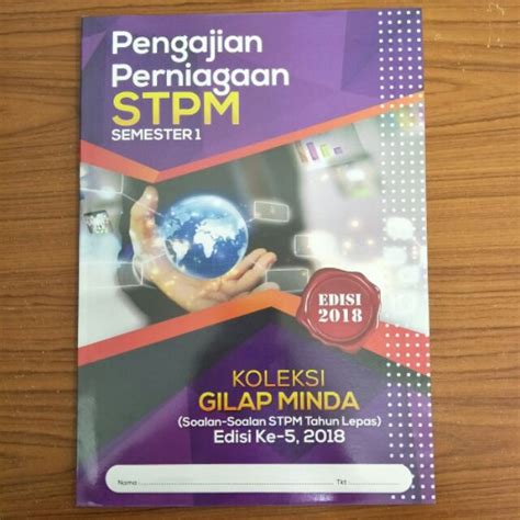 Pengajian Perniagaan Stpm Semester 1 Shopee Malaysia