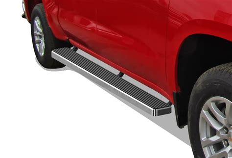 APS IBoard Running Boards 6in Compatible With Silverado Sierra 1500