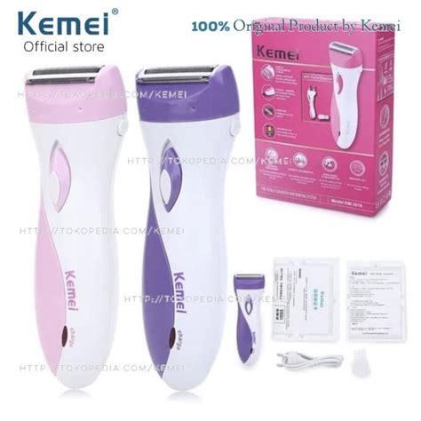 Jual Alat Cukur Bulu Kemei KM 3018 Lady Shaver Woman Cukuran Wanita KM