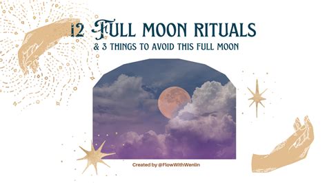 12 Magical Full Moon rituals to ground your energy