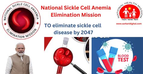 National Sickle Cell Anemia Elimination Mission To End Disease Till 2047