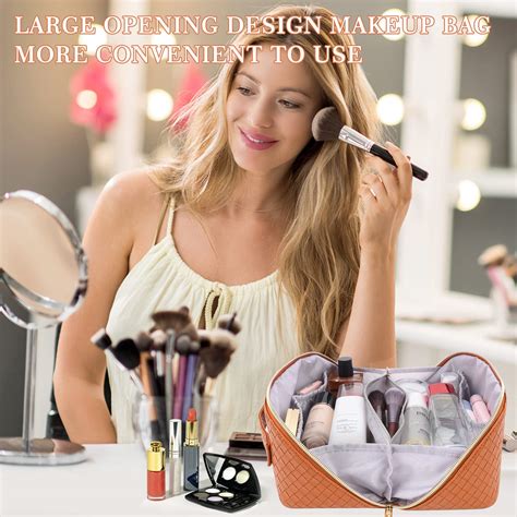 Snapklik Zauknya Large Capacity Travel Cosmetic Bag Makeup Bag