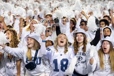 The Penn State White Out Turns 20 Best Photos From The Most Memorable