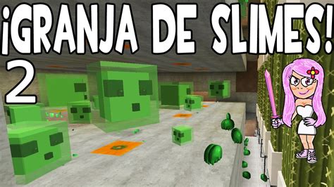 GRANJA DE SLIMES AUTOMÁTICA PARA MINECRAFT Parte 2 CÓMO HACER Y