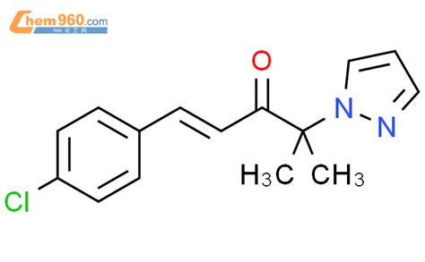 122461 11 4 1 Penten 3 One 1 4 Chlorophenyl 4 Methyl 4 1H Pyrazol 1