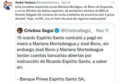 Mariana Mortágua processa André Ventura por difamação Esquerda