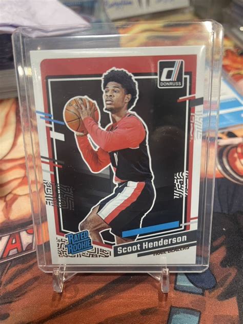 Donruss Nba Scoot Henderson Rated Rookie Rc Panini