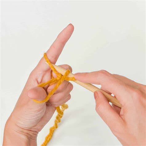 Long Tail Cast On Knitting Technique 7 Easy Steps