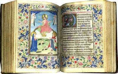 Biblio Book Of Hours Use Of Rome Illuminated Manuscript On