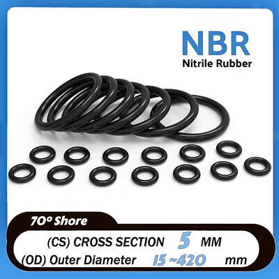 O Rings Mm Cross Section Nbr Nitrile Rubber Mm Mm Id Oil