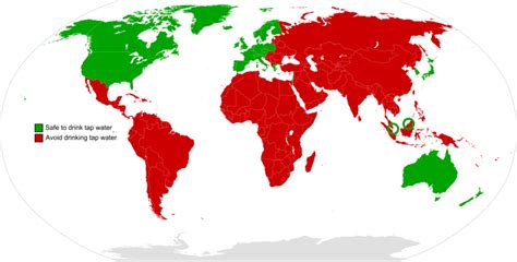 水道水が安全に飲める国ランキング 世界の水道水と日本の水道水を比較 水love 正直なウォーターサーバー比較ブログ