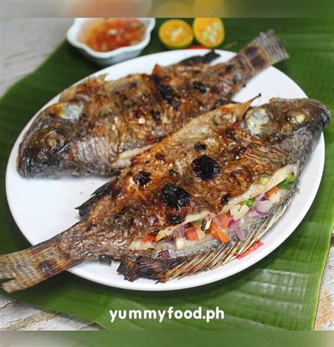 Inihaw na Tilapia with Salted Egg - Easy Recipe » Yummy Food Ph