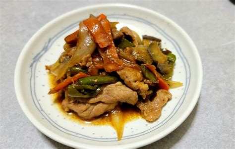 黒酢でさっぱり！「豚肉とたっぷり野菜の黒酢炒め」の作り方・レシピ ムク家のごはんブログ