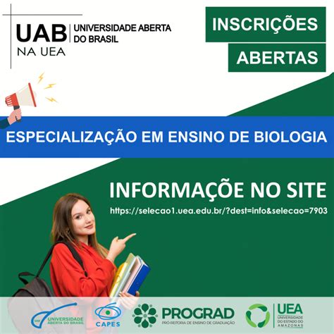 Uab Uea Est Inscri Es Abertas Para O Curso De Especializa O