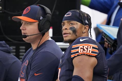 Bears’ Pairing Of Offensive Coordinator Luke Getsy Qb Justin Fields Just Isn’t Working